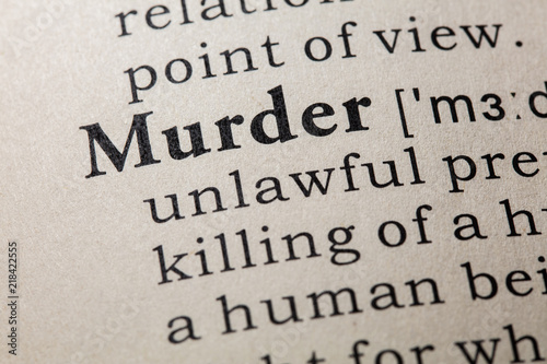 definition of murder