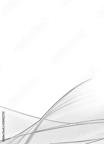 Wallpaper Mural Abstract sketch black white monochrome background like pencil draft on a white canvas Torontodigital.ca