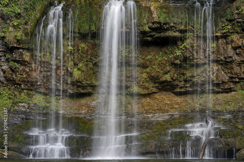Fototapeta Naklejka Na Ścianę i Meble -  Sgwd yr Eira waterfall, Brecon Beacons National Park, Wales