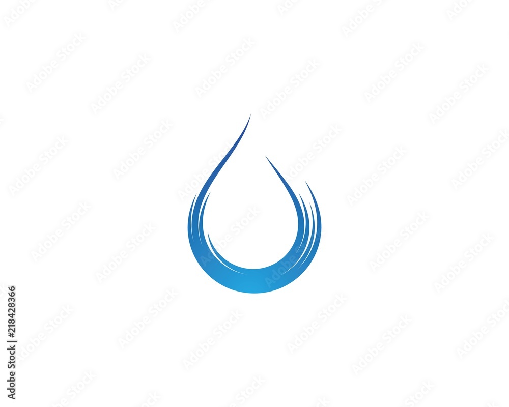 water drop Logo Template water drop Logo Template