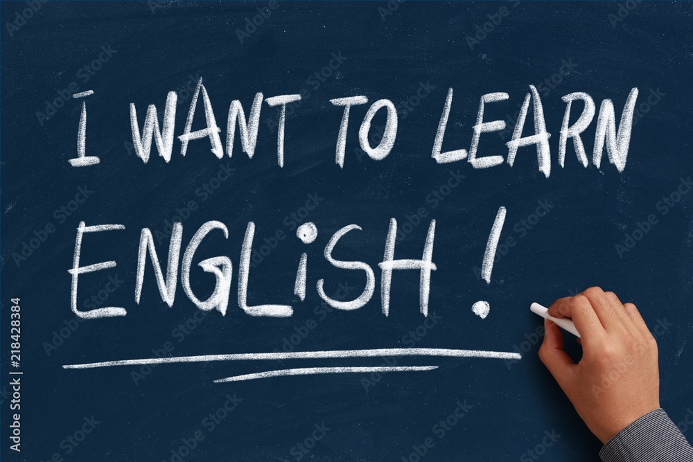 Fototapeta premium Learning English Concept