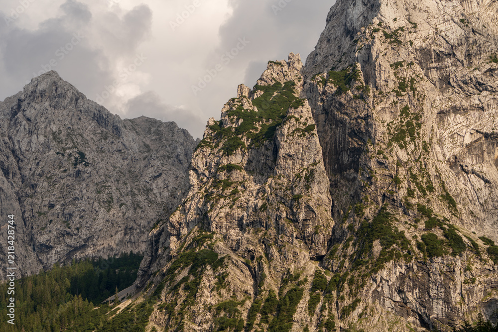 Wilder Kaiser vom Kaisertal aus gesehen Wilder Kaiser vom Kaisertal aus gesehen