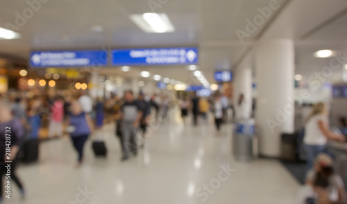 airport blurred background