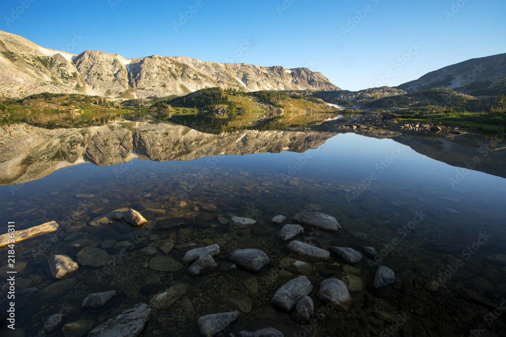 Fototapeta premium Mountain Reflections