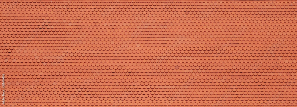 red roof tile texture  - obrazy, fototapety, plakaty 
