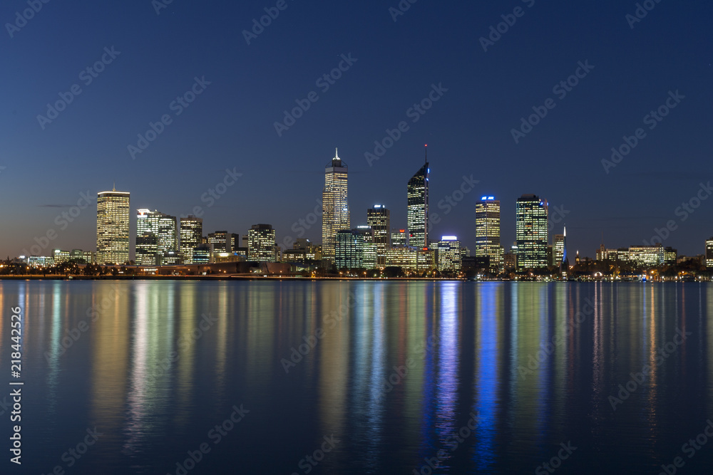 Obraz premium Night city