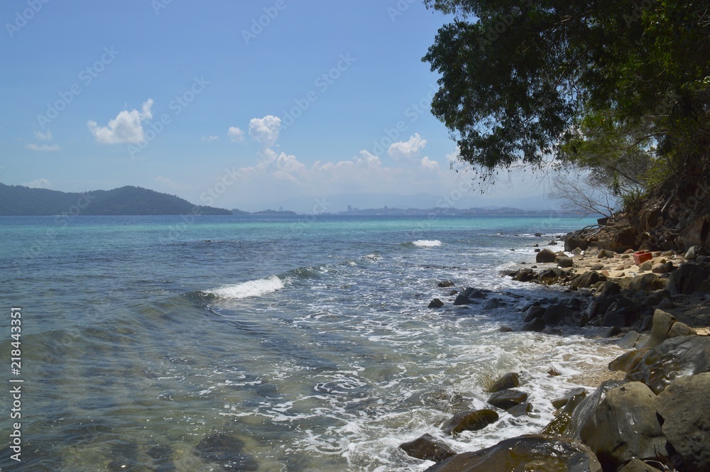 a view at the beach a view at the beach