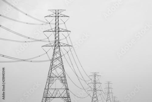 high voltage pole