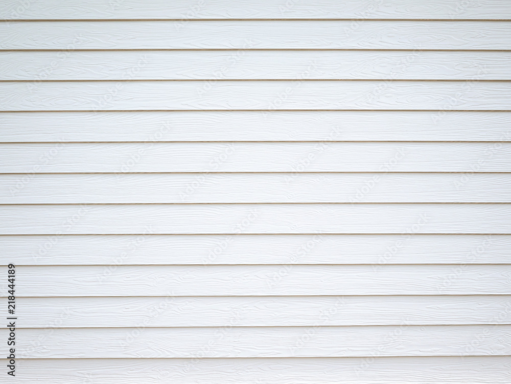 Horizontal White Wood Background