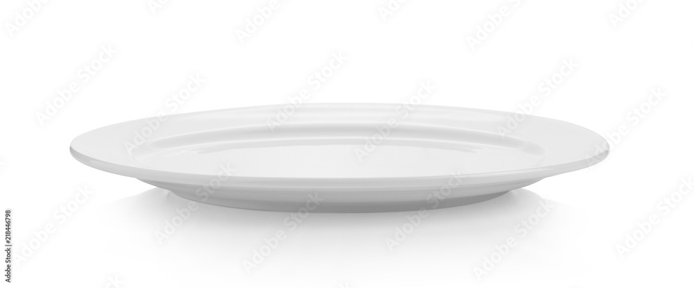 plate on white background plate on white background