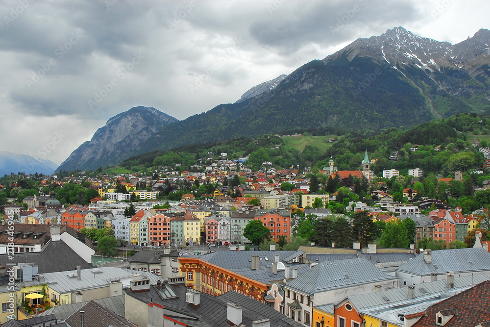 Austria. Landscapes of Innsbruck.