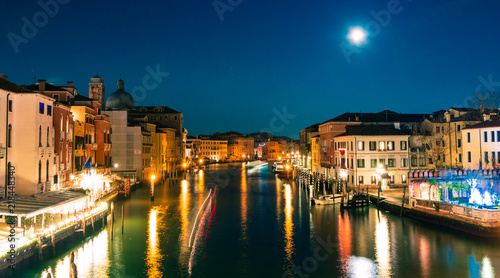 Calm nights in Venice Italy