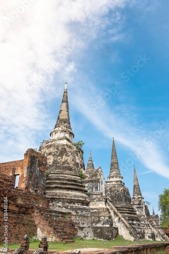 Wat Phra Si Sanphet  Ayutthaya historical park  Ayutthaya Thailand
