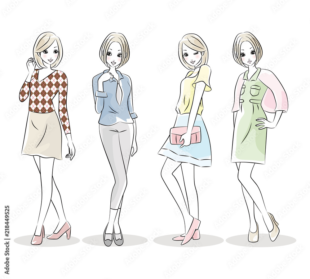 ファッション 女性 バリエーション ファッション 女性 バリエーション