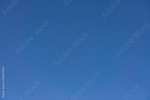 Plain blue color sky background for powerpoint and any media presentation.