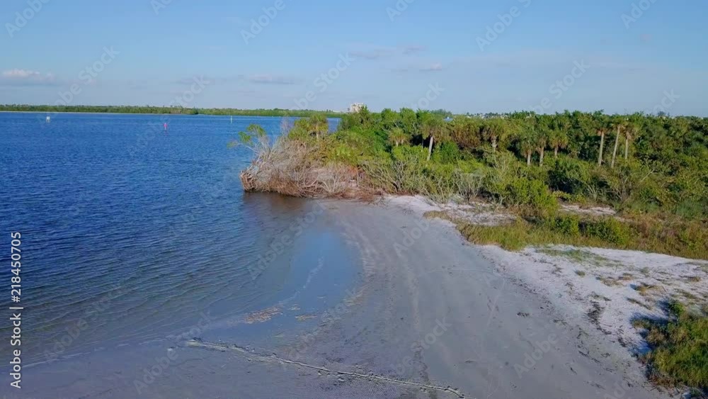 Florida Beach from Drone