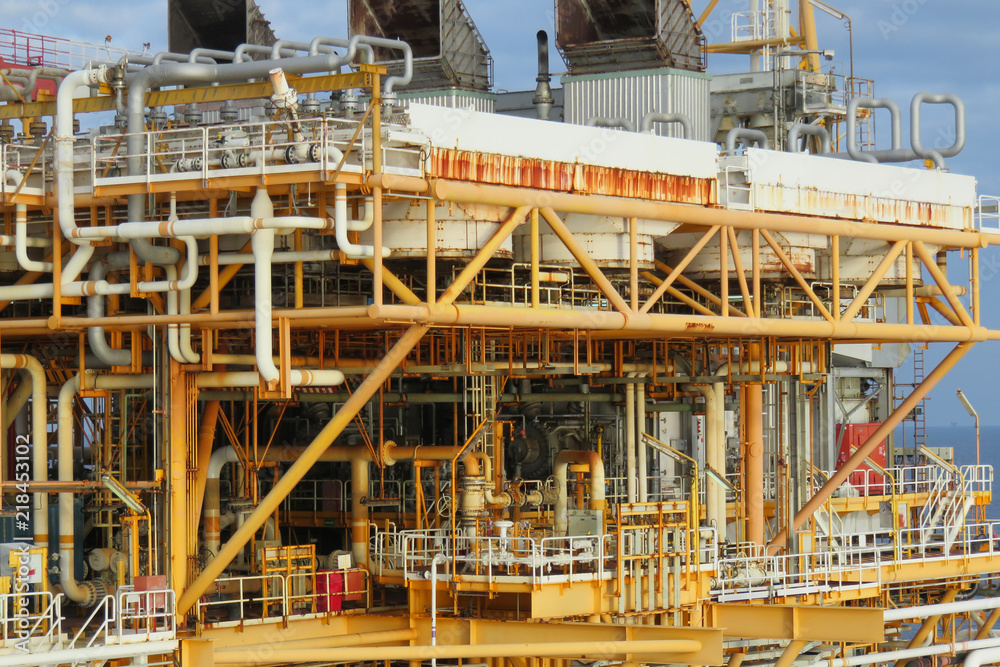 Offshore construction platform for production oil and gas,Oil and gas industry Offshore construction platform for production oil and gas,Oil and gas industry