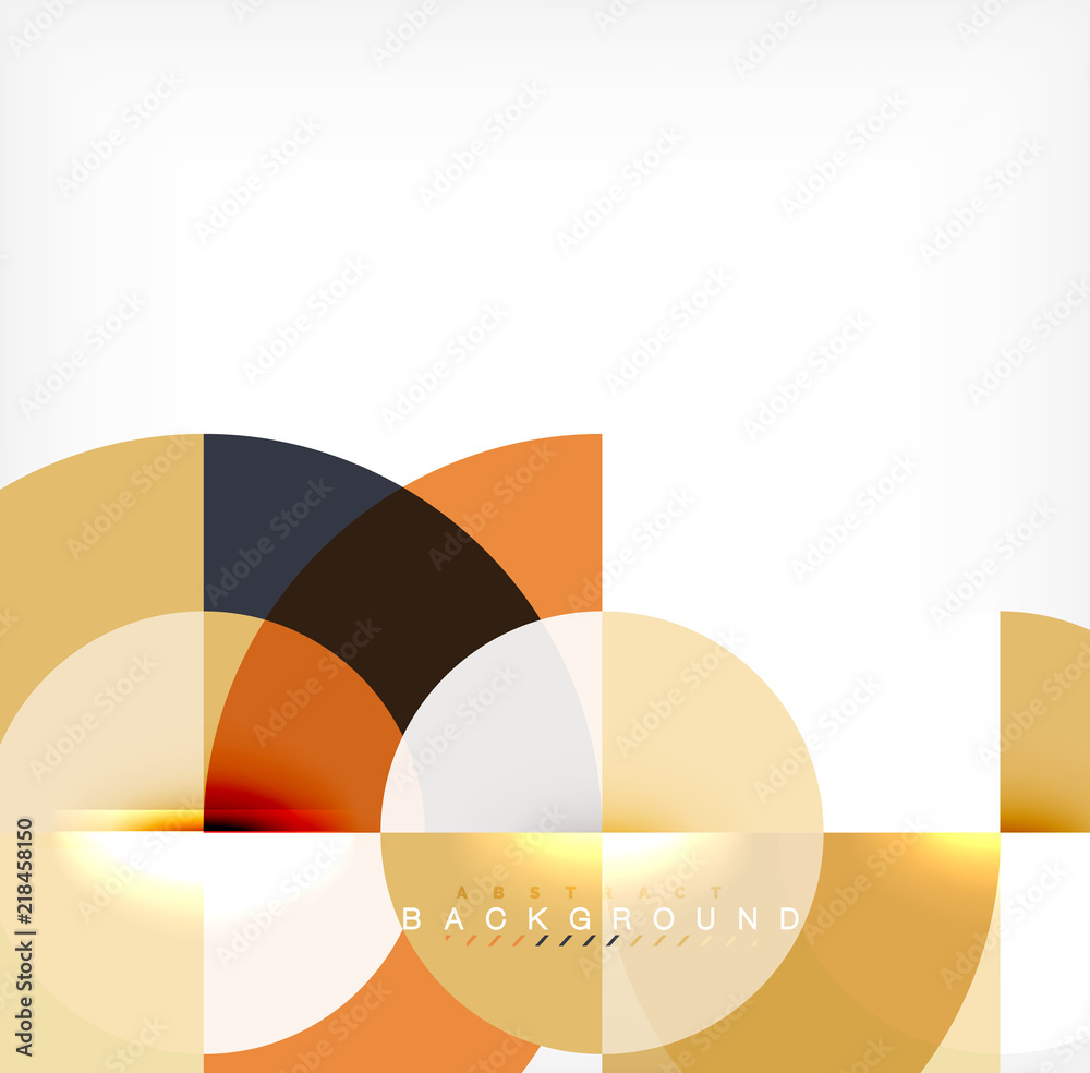 Obraz premium Modern circle abstract background