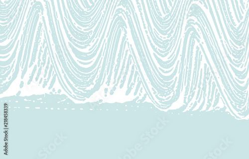 Grunge texture. Distress blue rough trace. Cool background. Noise dirty grunge texture. Immaculate a