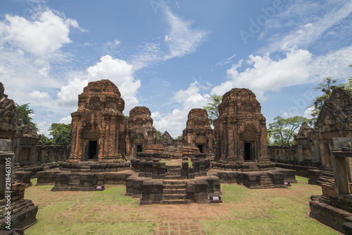 Prasat Muang Tam at Buriram Province Thailand