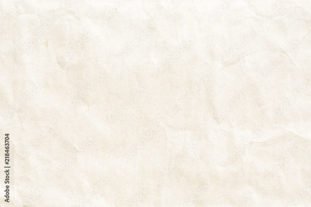 Crumpled brown background paper texture
