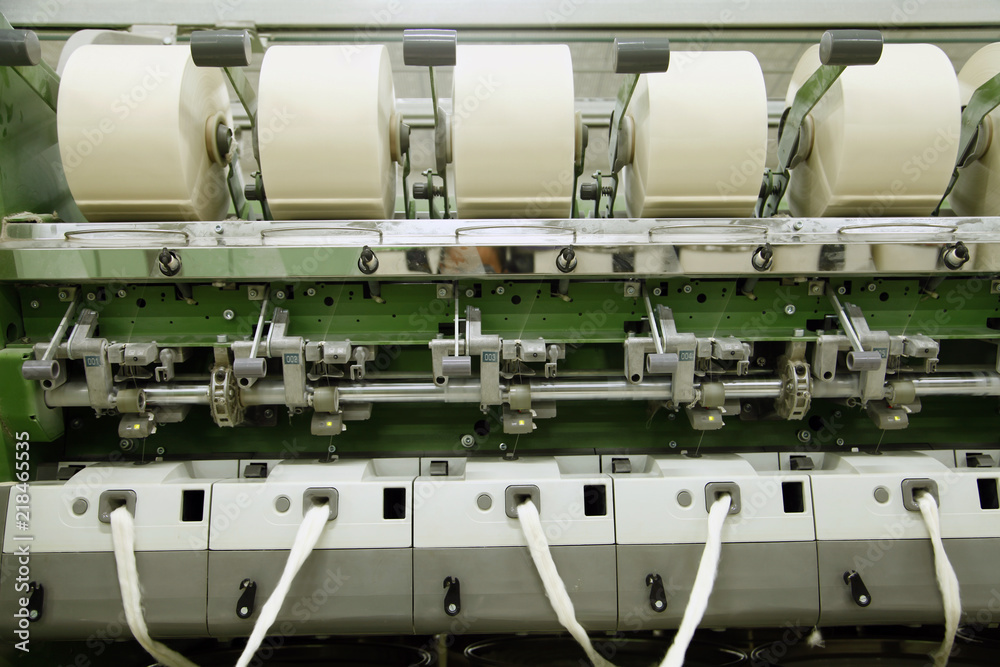 Cotton group in spinning production line factory Cotton group in spinning production line factory