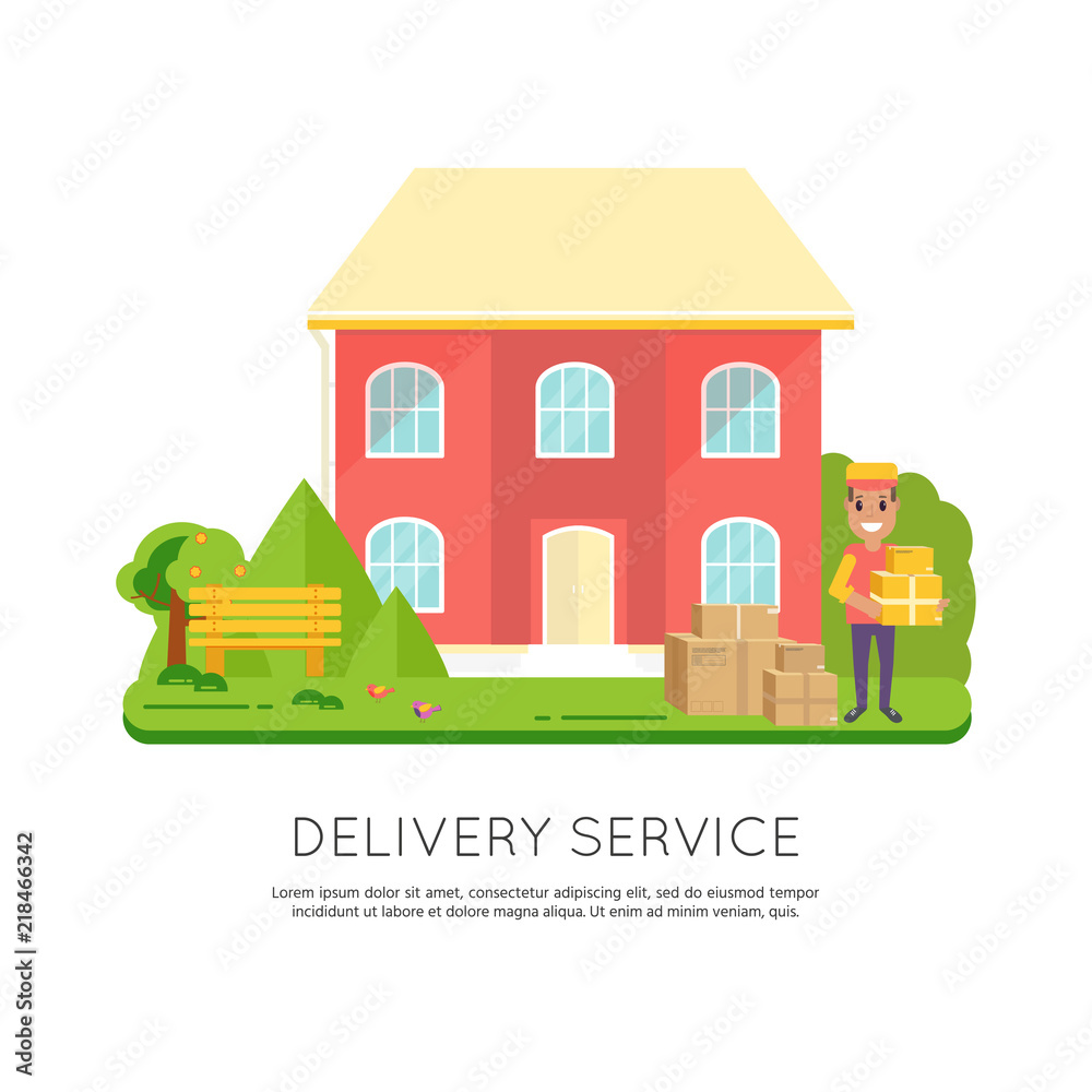 Logistics and delivery icon service isolated on white background