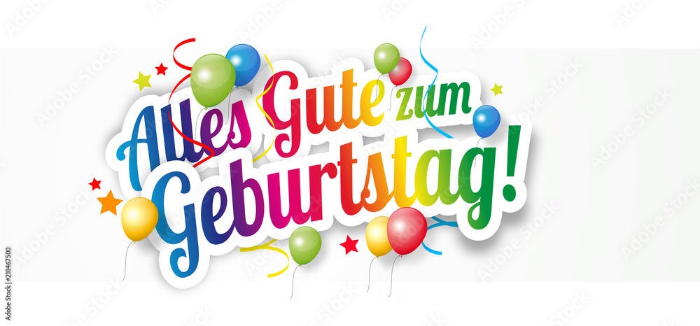 Alles Gute zum Geburtstag