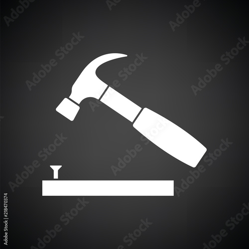 Icon of hammer beat to nail
