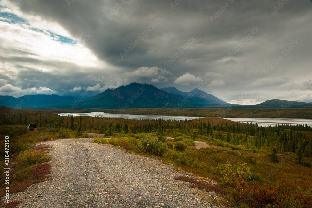 Fototapeta premium Northern roads