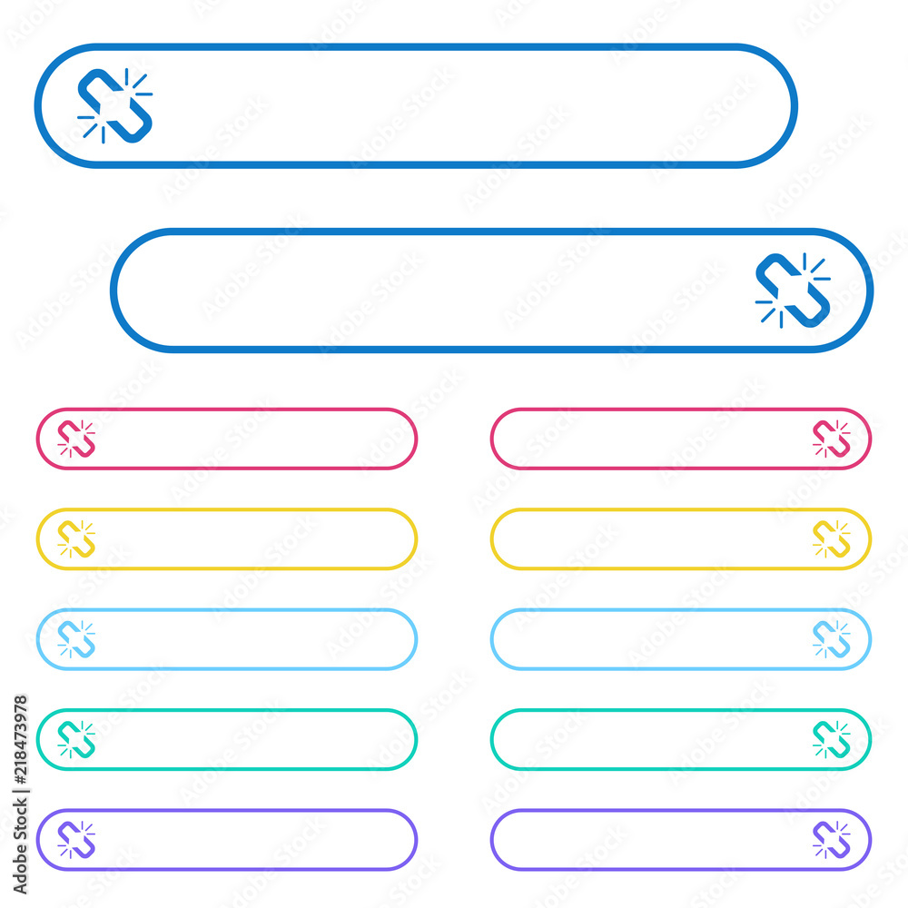 Unlink icons in rounded color menu buttons Unlink icons in rounded color menu buttons