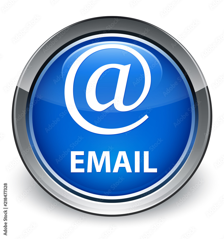 Email (address icon) optimum blue round button Email (address icon) optimum blue round button