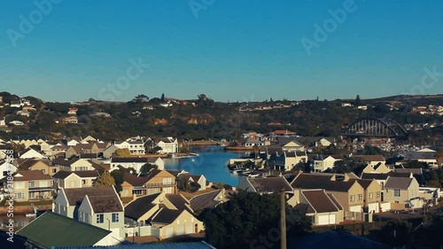 A footage taken in June 2018 of the city center of Port Albert photo