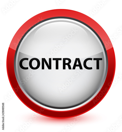 Contract crystal red round button