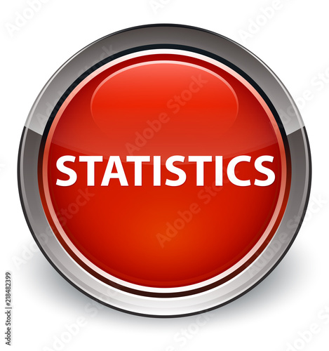 Statistics optimum red round button