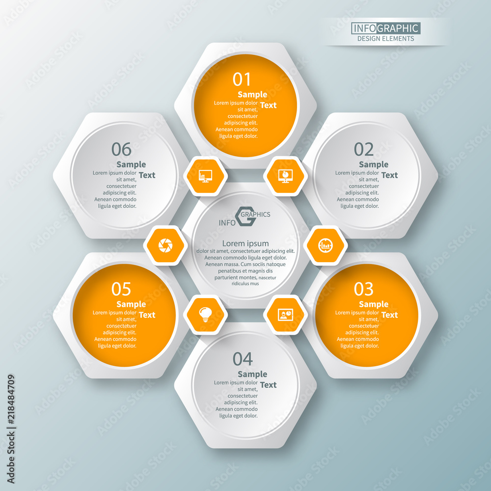 Abstract 3D Paper Infographics. Business template .Vector illustration Abstract 3D Paper Infographics. Business template .Vector illustration
