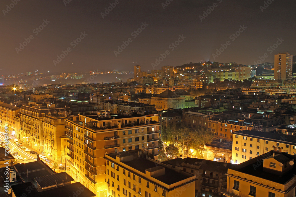 Genova Sampierdarena by night