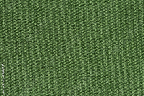 New green fabric background for design.