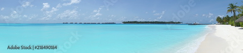 A beach on Rangali Island, Maldives 