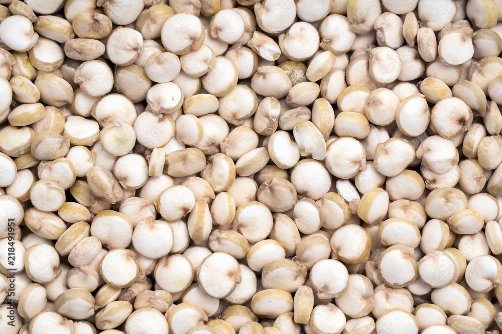 Close up of quinoa seeds covering the full frame