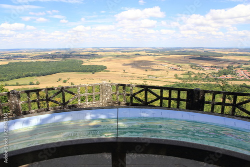 Obraz na płótnie Colline de Sion en Lorraine w salonie