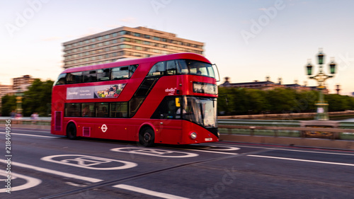 Fotografia The Red Busses of London