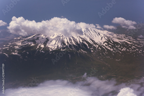 Mountain out of a plane. © daranna
