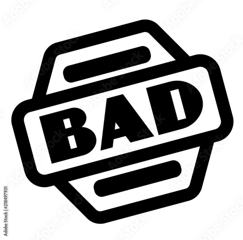 bad black stamp