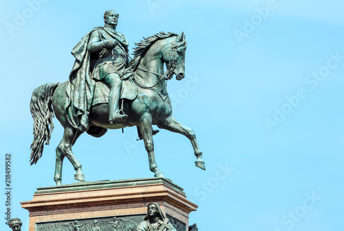  equestrian statue of King Friedrich Wilhelm near the Old National Gallery