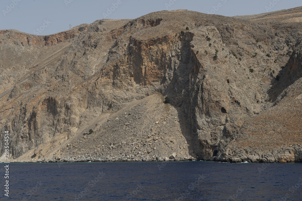 Südküste Kretas bei Chora Sfakion, Griechenland Südküste Kretas bei Chora Sfakion, Griechenland