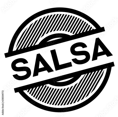 salsa black stamp