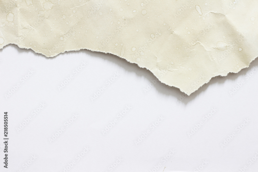 pieces of torn paper texture background, copy space. pieces of torn paper texture background, copy space.