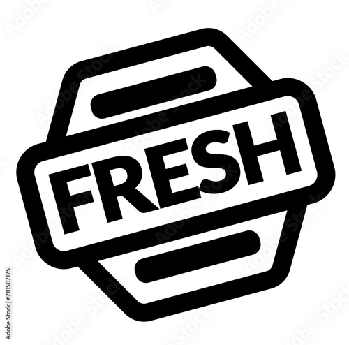 fresh black stamp