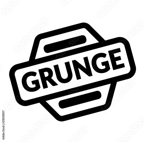 grunge black stamp